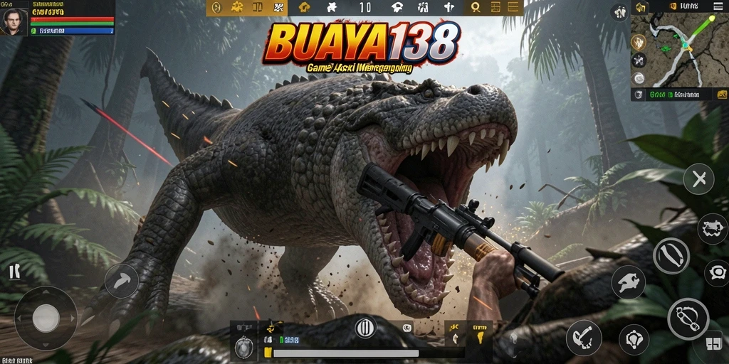 Screenshot gameplay menegangkan BUAYA138 dengan aksi seru.