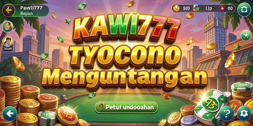 Screenshot KAWI777 menunjukkan dinamisnya gameplay Tycoon yang menantang.