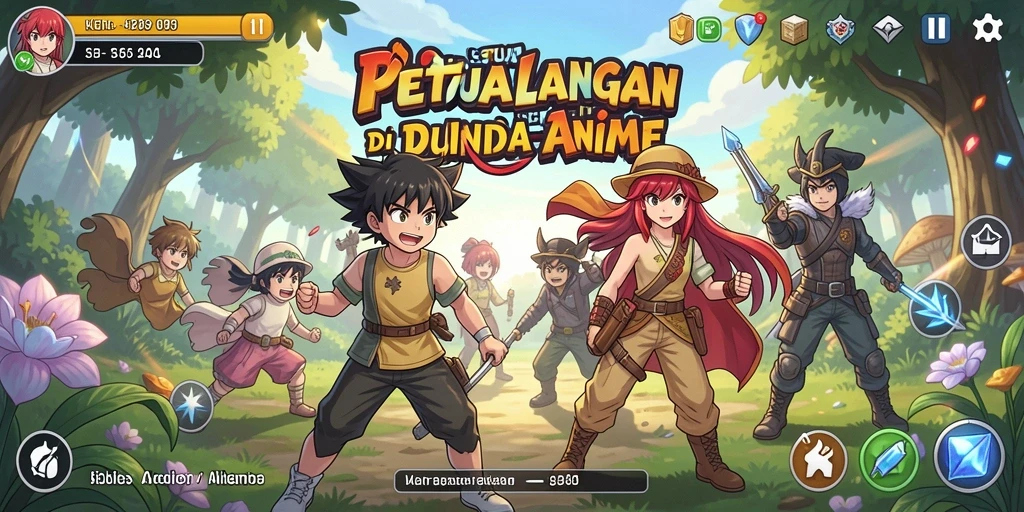 Tampilan menarik dan aksi seru di KETUA.
