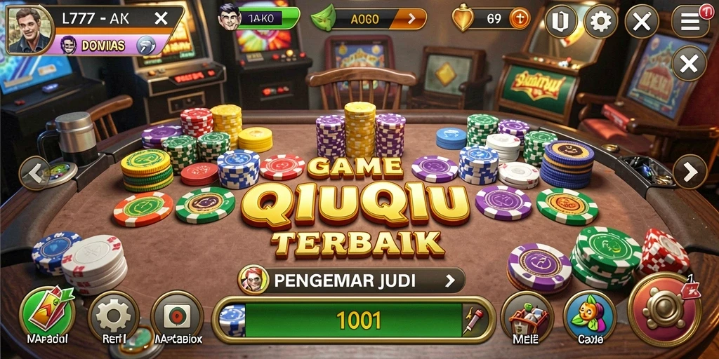 Tampilan gameplay seru dalam L777 QiuQiu.