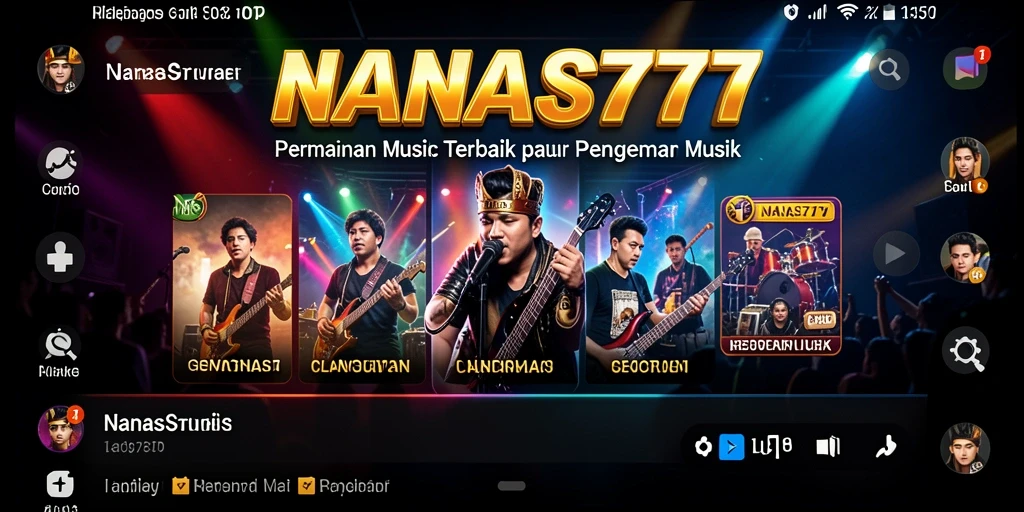 Tampilan gameplay NANAS777 yang interaktif dan menyenangkan.