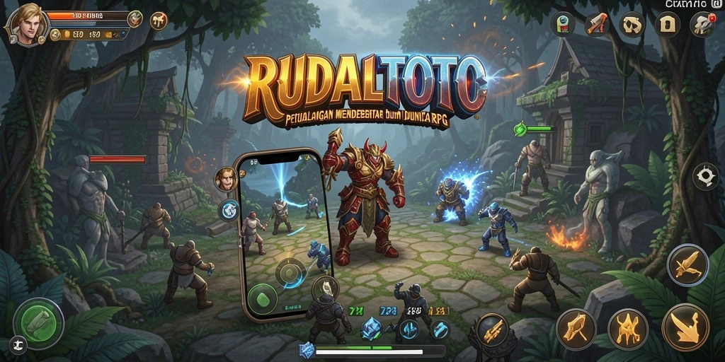 Tampilan screenshot dari gameplay <strong>RUDALTOTO</strong> yang menampilkan aksi pertarungan yang spektakuler.