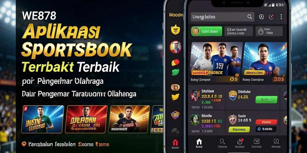 Tangkapan layar WE878 menampilkan pengalaman taruhan olahraga yang mendebarkan.